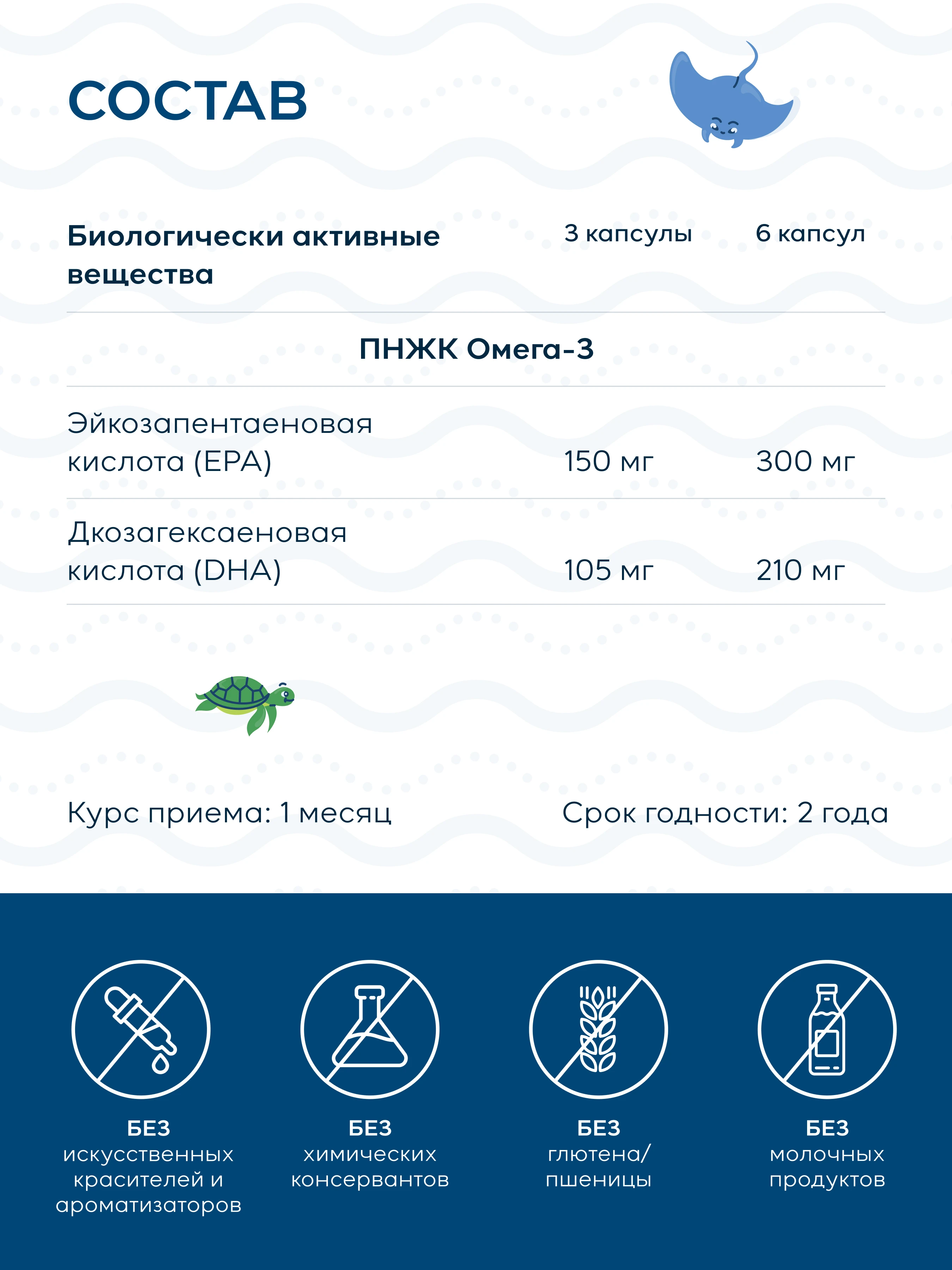 Arctic Health детская Омега-3 со вкусом «Мультифрукт»