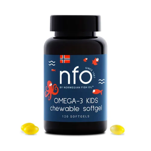 NFO® Омега-3 Жевательные капсулы с витамином D