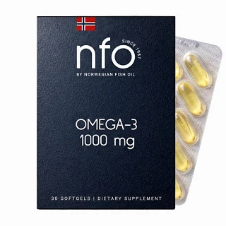 NFO® Омега-3 1000 мг 30 (блистер)