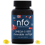 NFO Омега-3 Жевательные капсулы с витамином D